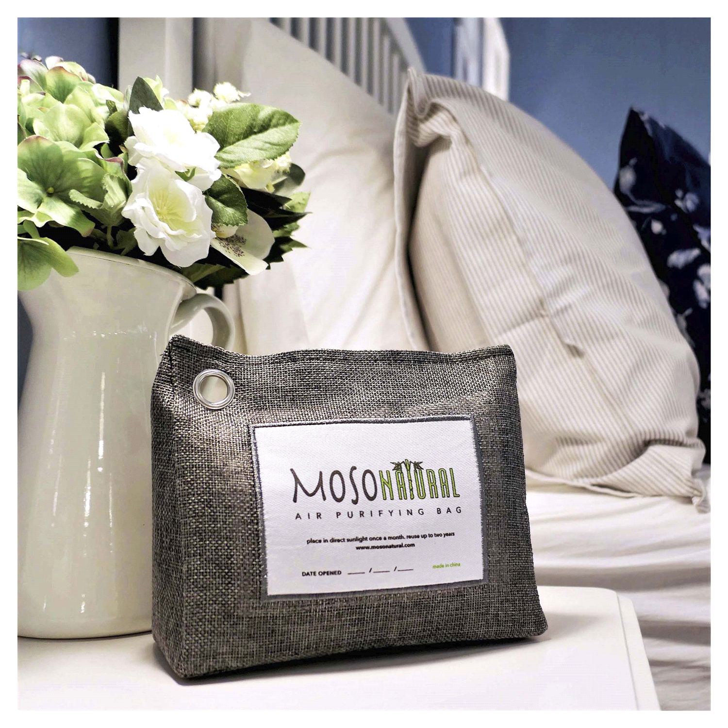 slide 3 of 4, Moso Natural Air Purifying Bag 1 ea, 1 ct