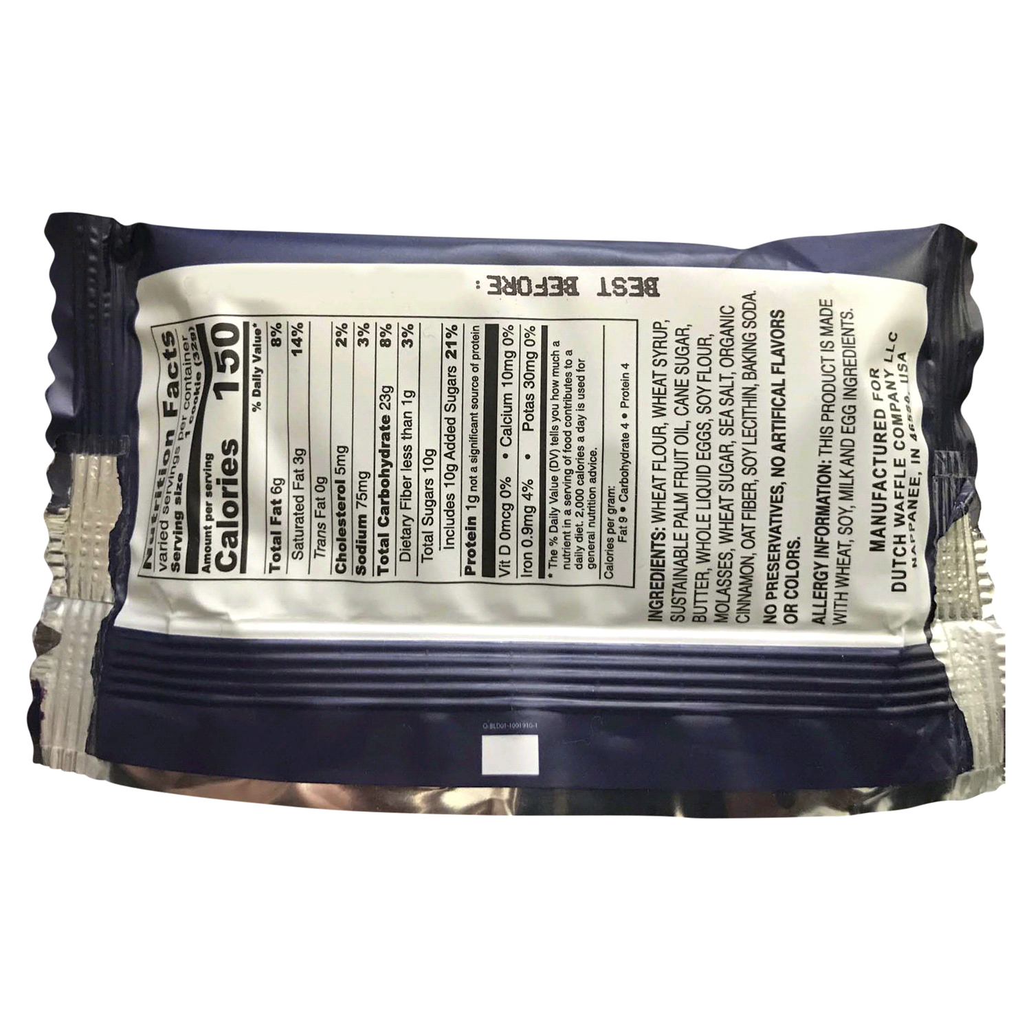 slide 2 of 2, Dutch Syrup Waffle Company Dutch Syrup Waffles Stroopwafels Caramel Flavor Cookies, 2 ct, 2.32 oz