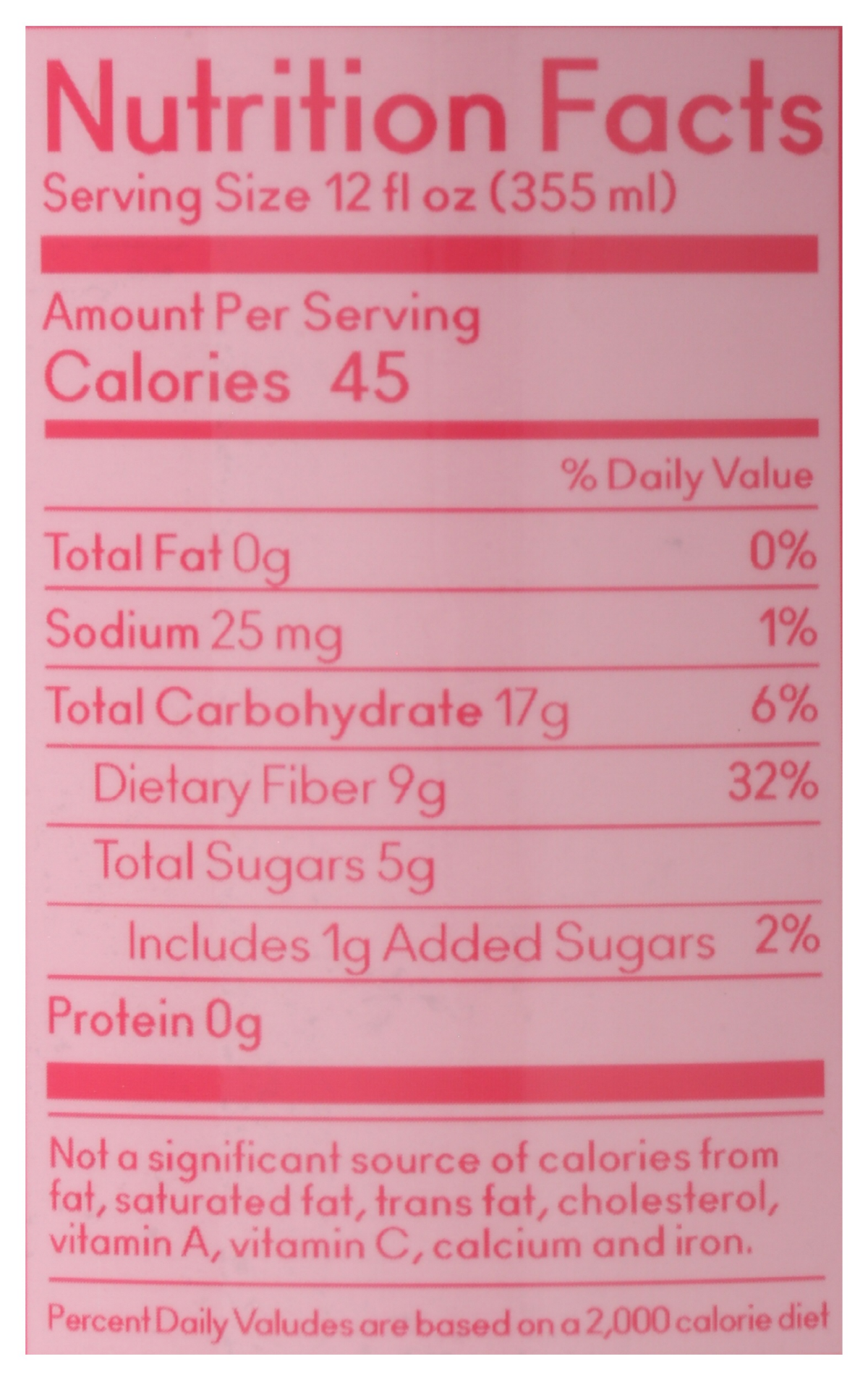 slide 2 of 3, Olipop Sparkling Tonic, Cherry Vanilla - 12 fl oz, 12 fl oz