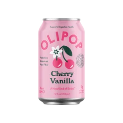 Olipop Sparkling Tonic Cherry Vanilla, 12 Oz