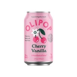Olipop Sparkling Tonic, Cherry Vanilla - 12 fl oz