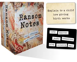 Charty Party Ransom Notes Board Game