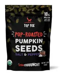 Top Fox Pop Roast Pump Seeds Salt & Pep