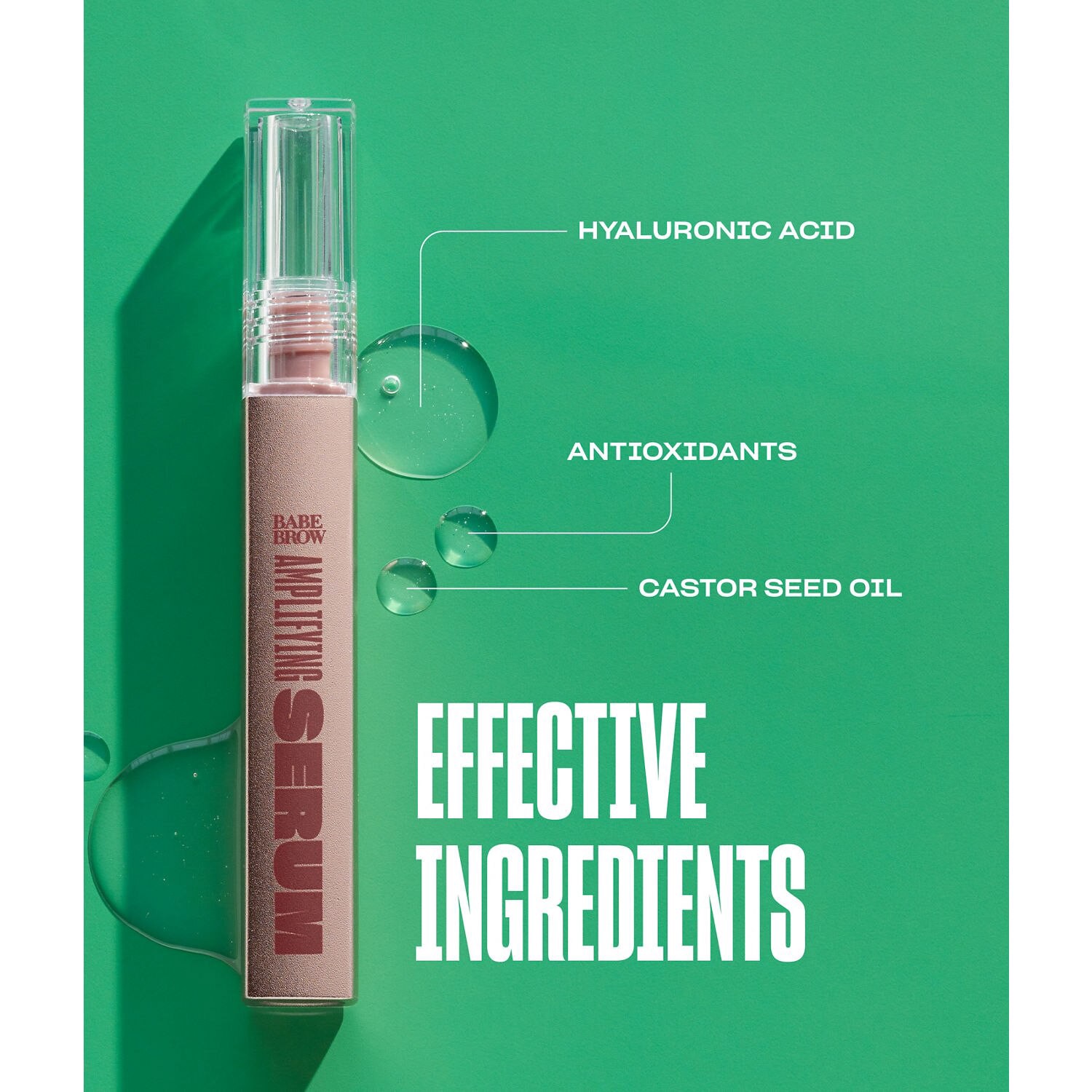 slide 3 of 4, Babe Lsh Amplifying Brow Serum, 0.1 oz