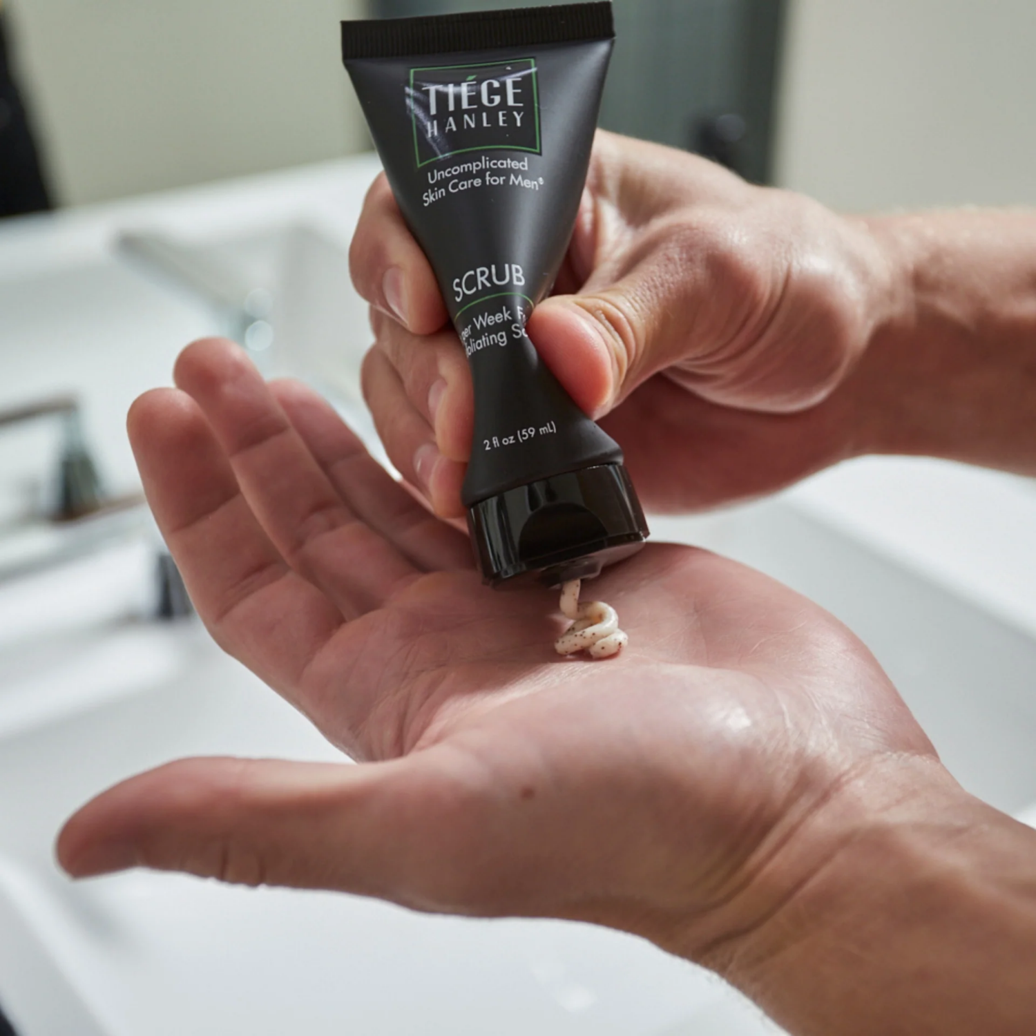 slide 2 of 4, Tiege Hanley SCRUB 2x Per Week Facial Exfoliating Scrub, 2 fl oz, 2 fl oz