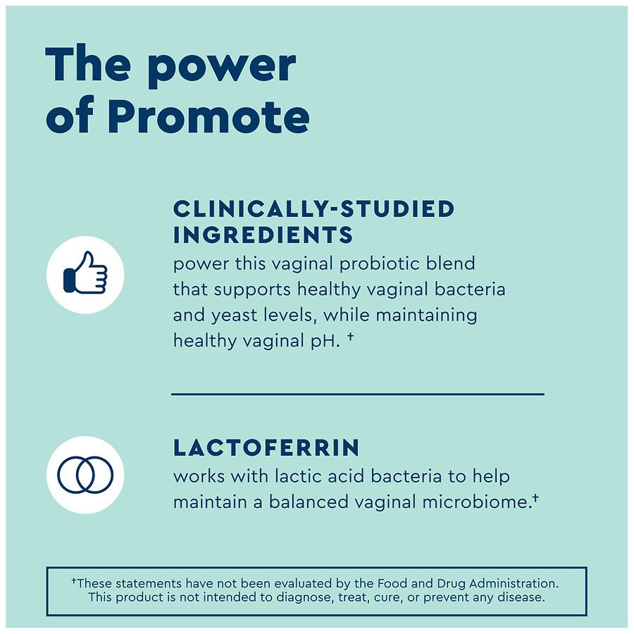 slide 2 of 5, Uqora Promote Vaginal Probiotic 15 Capsules, 15 ct
