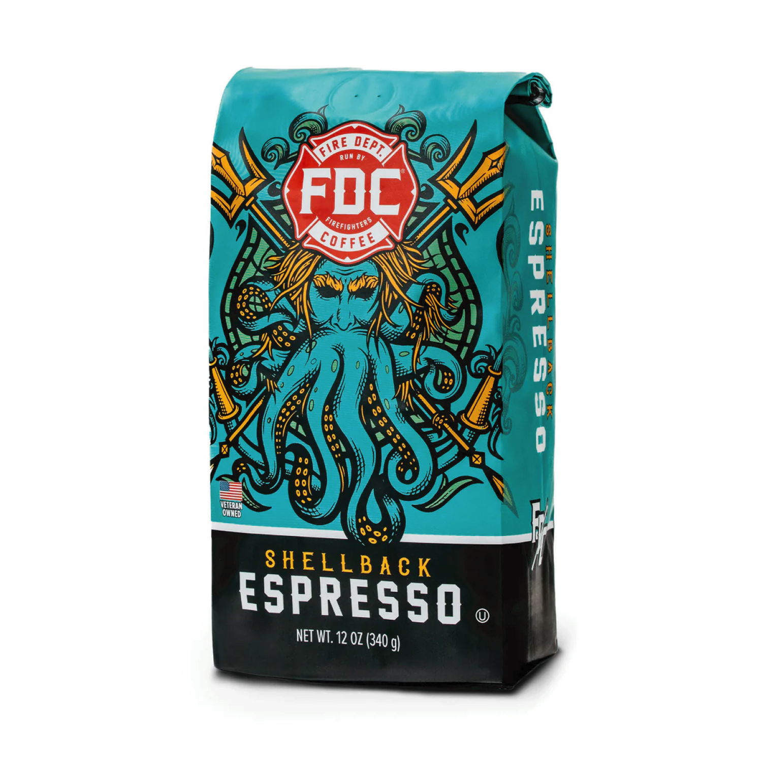 slide 3 of 3, Firehouse FDC Shellback Espresso Whole Bean - 12 oz, 12 oz