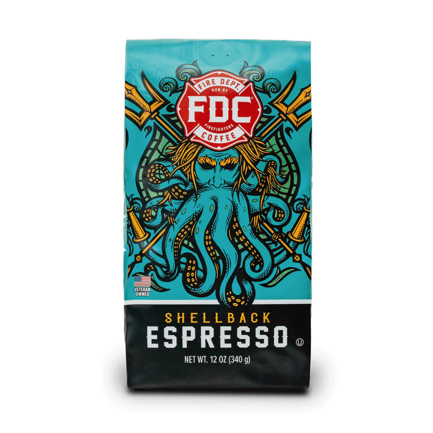 slide 1 of 3, Firehouse FDC Shellback Espresso Whole Bean - 12 oz, 12 oz