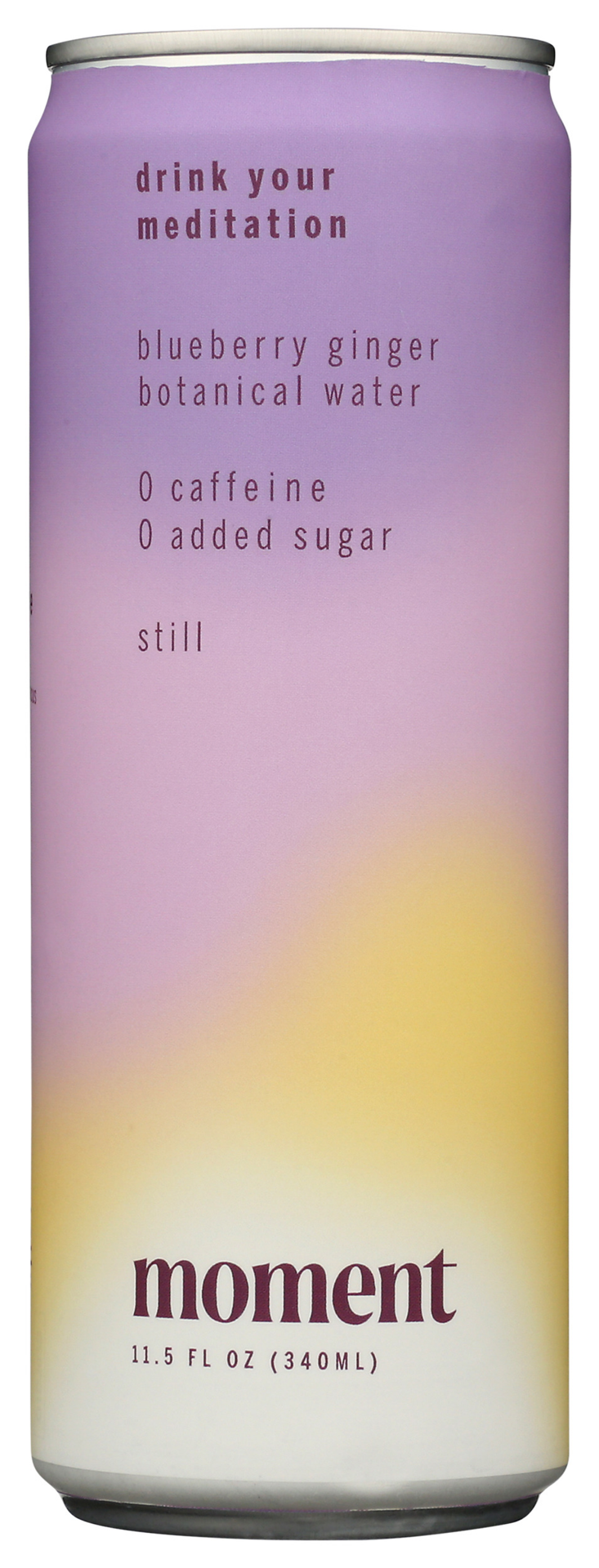 slide 1 of 2, Moment Blueberry Ginger Botanical Water, 11.5 fl oz