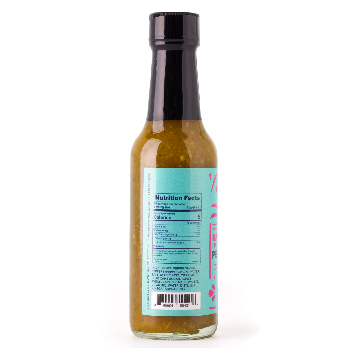 slide 2 of 2, Hot N Saucy Mild Garlic N Peperoncini Hot Sauce 5 fl oz, 5 fl oz