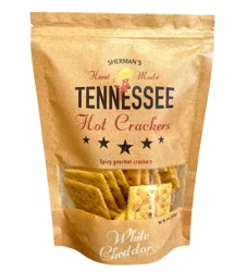 Sherman Tenn Wht Chdr Hot Crackers - 6 oz