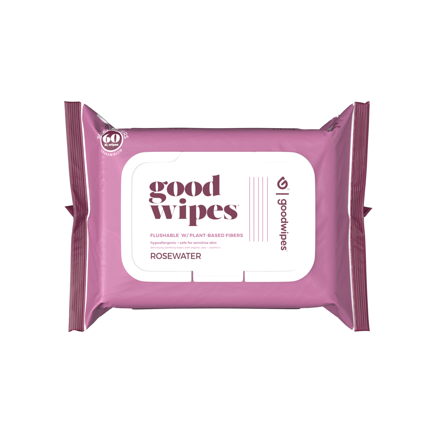 slide 4 of 4, Goodwipes Rosewater Flushable Wipes - 120ct, 120 ct