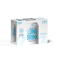 The Finnish Long Drink Gluten Free Zero Sugar Citrus Gin 12 - 12 oz Cans