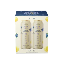 Mom Water Lemon Blueberry - Karen - 4pk/12 fl oz Cans