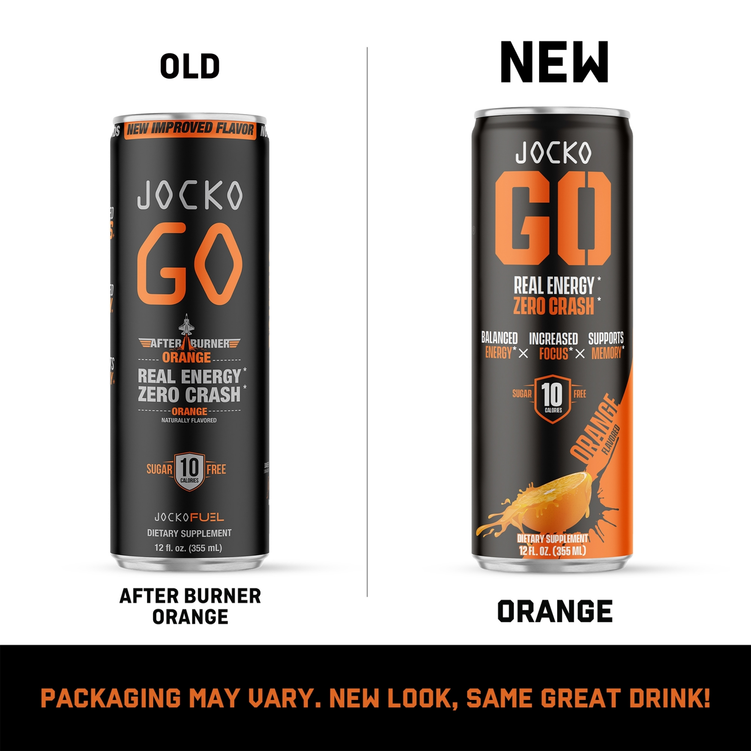 slide 3 of 7, Jocko GO Orange, 12 fl oz