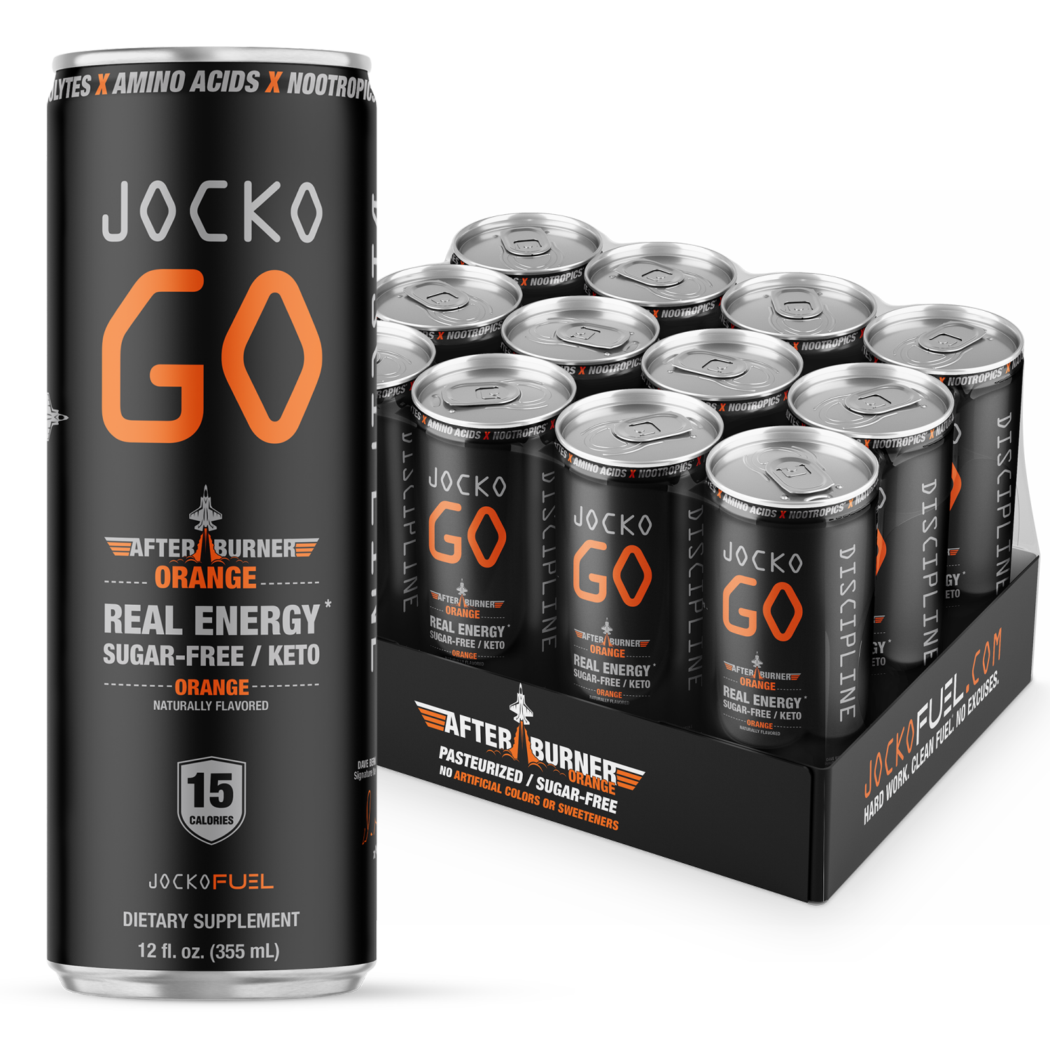 slide 6 of 7, Jocko GO Orange, 12 fl oz
