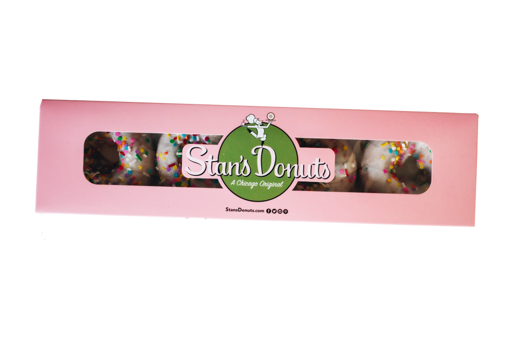 slide 1 of 1, Stan's Birthday Cake Donut, 5 ct / 10 oz