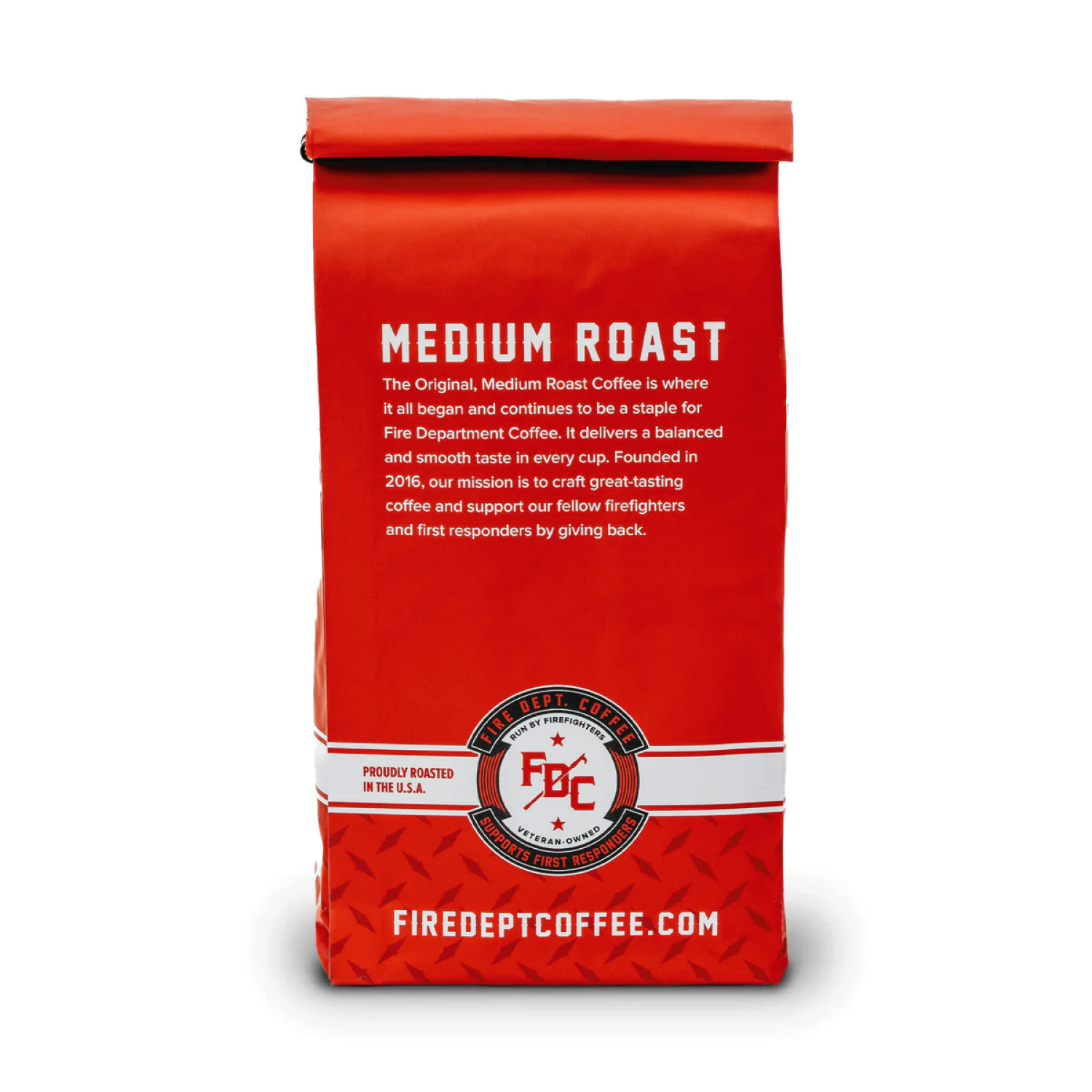 slide 2 of 3, Fire Dept. Coffee Ground Original Medium Roast Coffee 12 oz, 12 oz