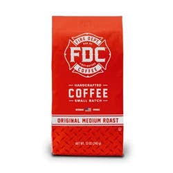 Fire Dept. Coffee Ground Original Medium Roast Coffee 12 oz