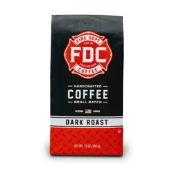 Fire Dept. Coffee Dark Roast Ground Coffee - 12 oz