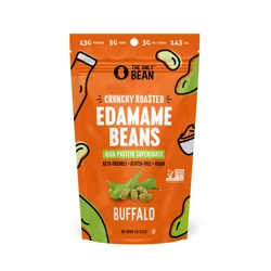 The Only Bean Crunchy Roasted Edamame Beans, Buffalo