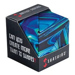 Shashibo Magnetic Puzzle Cube, 4 Assorted Styles
