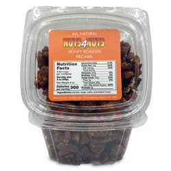 Nuts4nuts Honey Roasted Pecans 8oz
