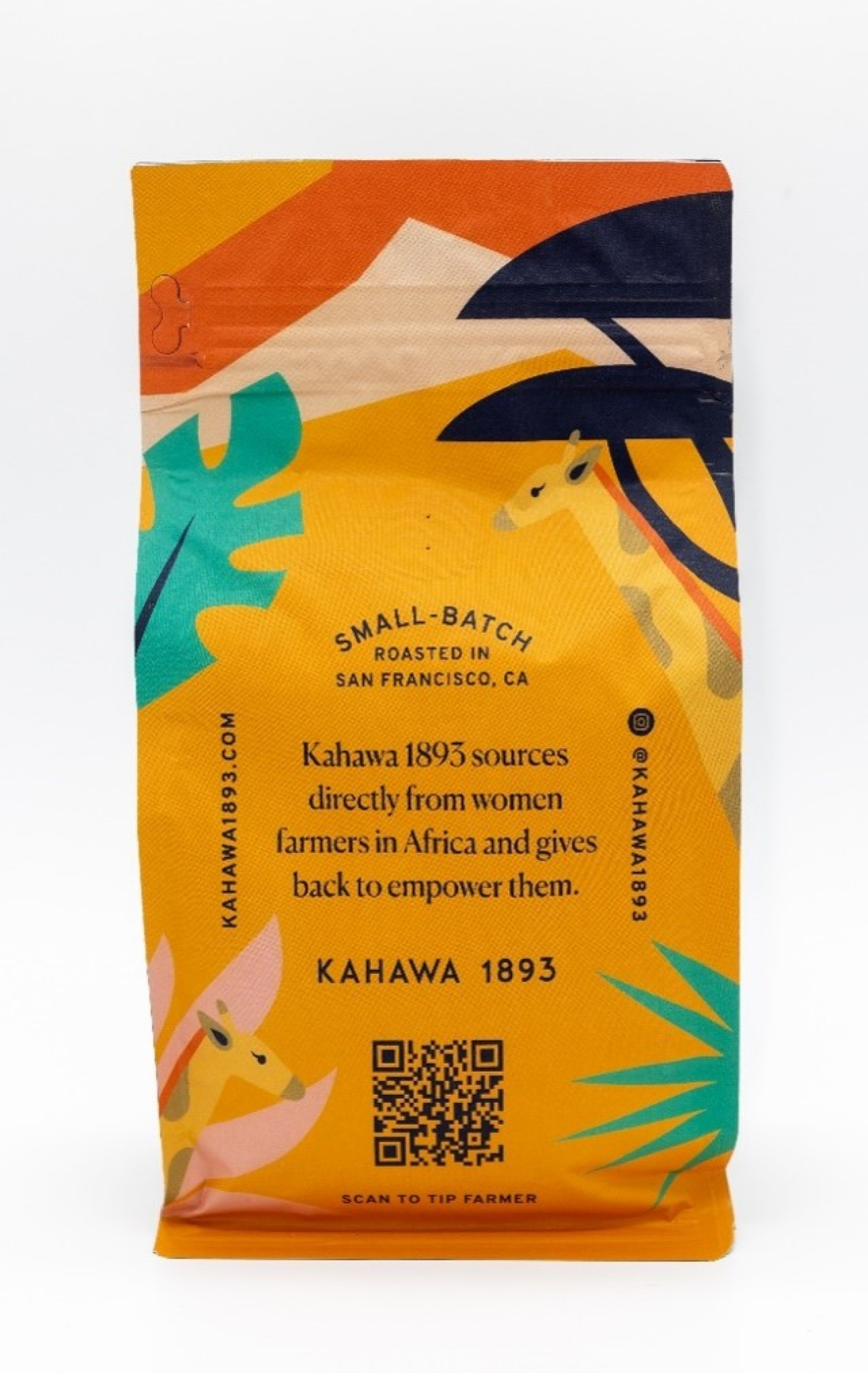 slide 2 of 2, Kahawa 1893 Dark Roast Whole Bean Serengeti Coffee 12 oz, 12 oz