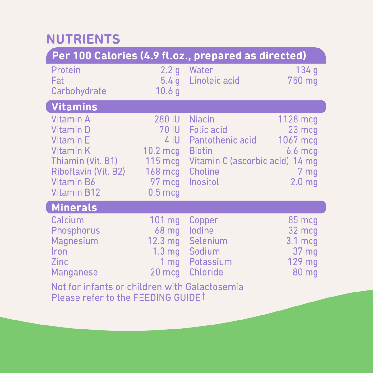 slide 6 of 6, BUBS 365 Day Grass Fed Infant Formula (0-12 Months), 20 oz