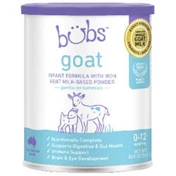 BUBS Goat Milk Infant Formula (0-12 Months)