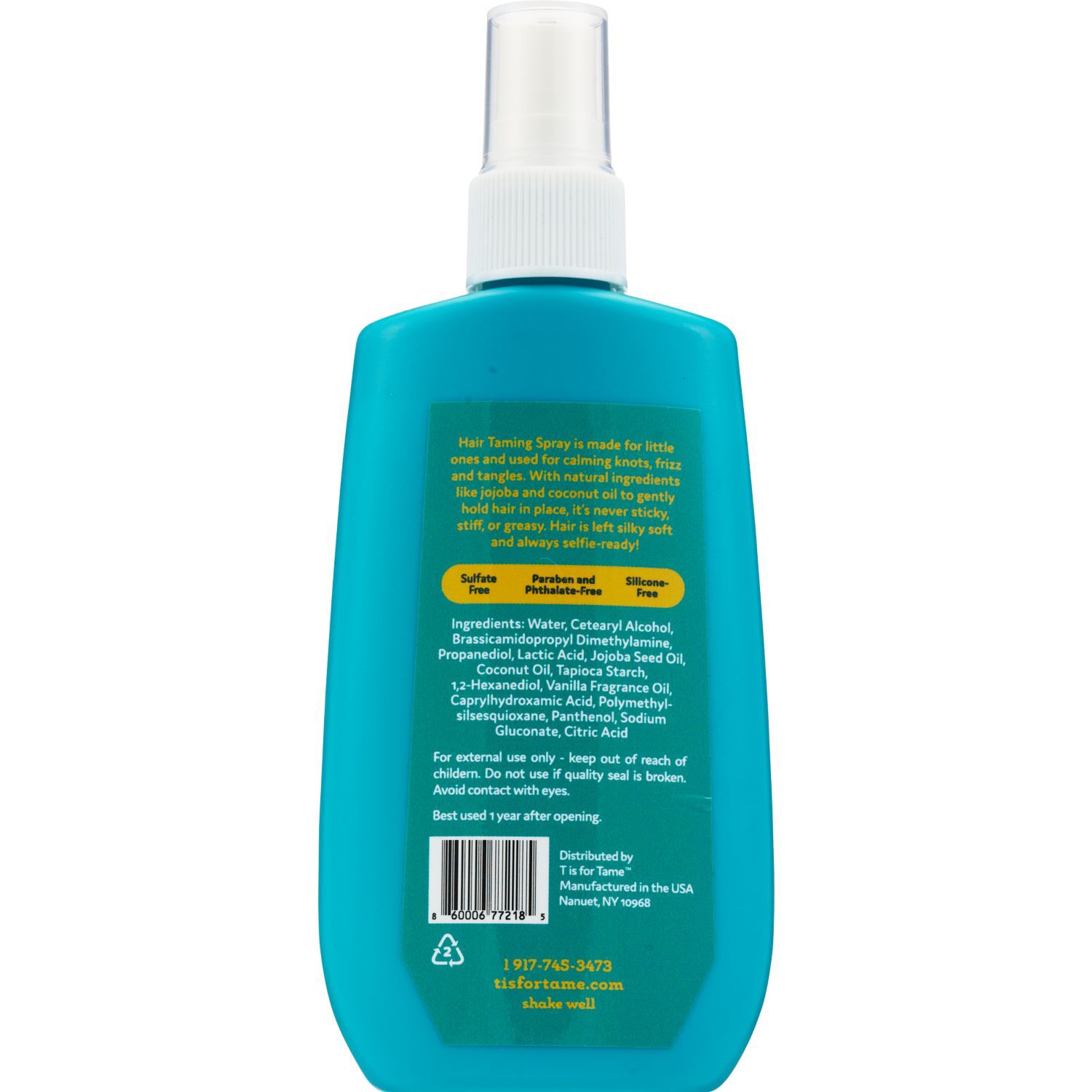 slide 2 of 2, T Is For Tame Kids' Taming & Knot-Free Detangling Spray, 4.2 Oz, 4.2 oz