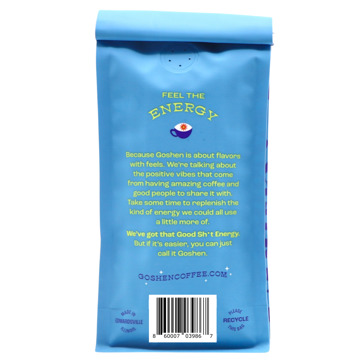 slide 2 of 4, Goshen Whole Bean Medium Roast Bona Fide Blend Coffee 12 oz, 12 oz