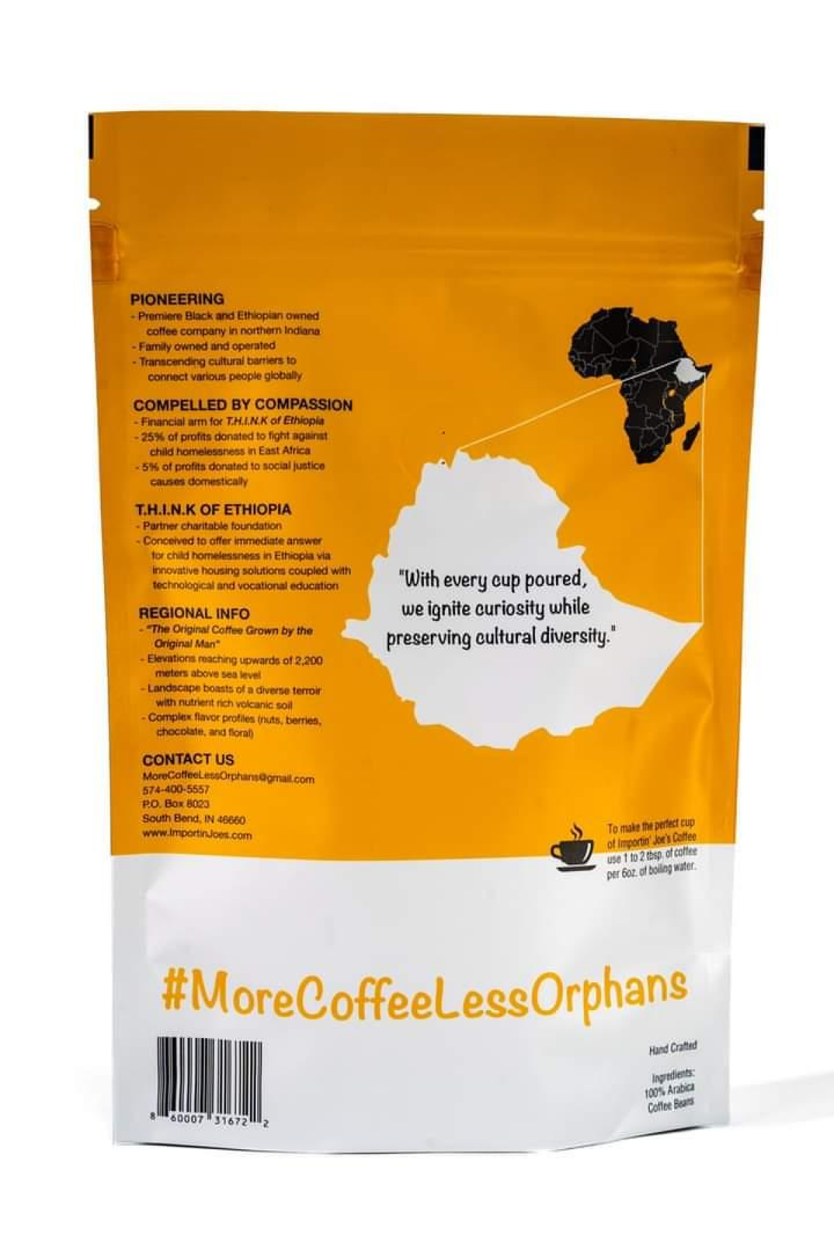 slide 2 of 2, Importin Joes Chokoleti Ground Coffee - 12 oz, 12 oz