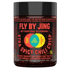 Fly by Jing Xtra Spicy Chili Crisp Hot Sauce 6 oz
