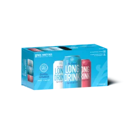 The Finnish Long Drink Traditional Citrus/Zero Sugar Citrus/Cranberry Gin Variety Pack 8 - 12 fl oz Cans