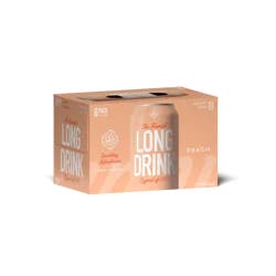 The Finnish Long Drink Gluten Free Peach Gin 6 - 12 oz Cans