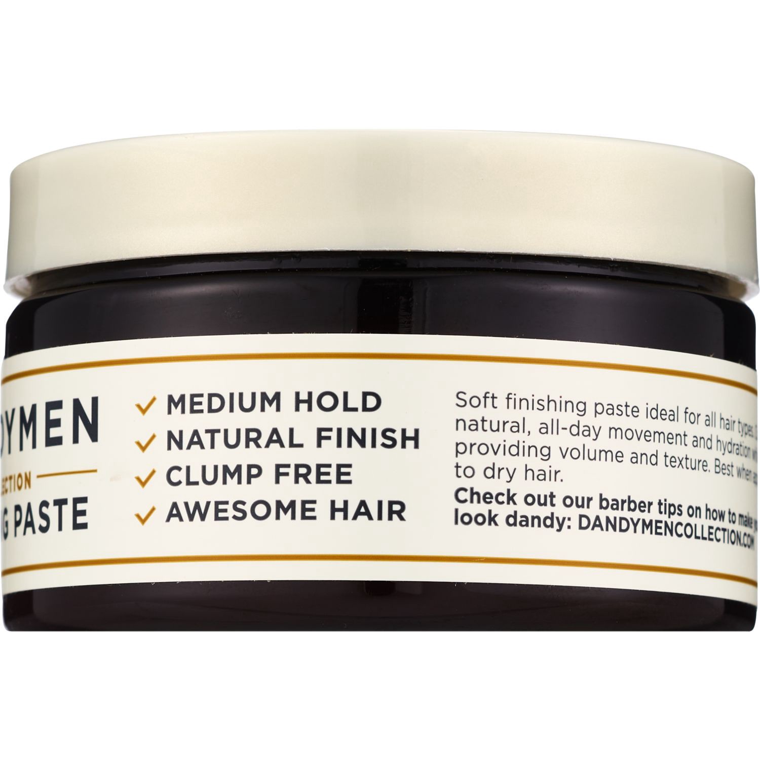 slide 2 of 5, Dandymen Styling Paste, 3.4 oz