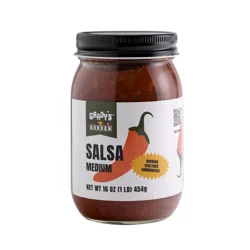 Grady'S Garden Salsa Medium 16 Oz
