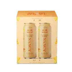 Mom Water Pineapple Orange - Nancy - 4pk/12 fl oz Cans