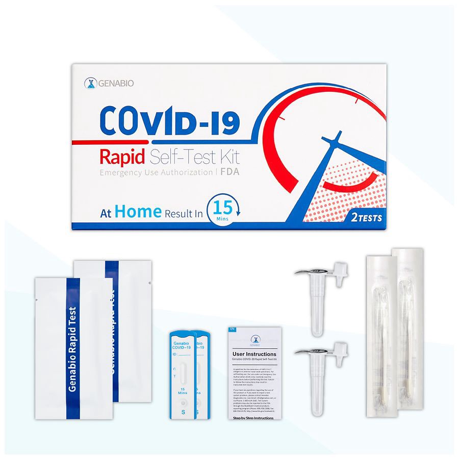slide 5 of 5, Genabio COVID-19 Rapid Self-Test Kit 1 ea, 1 ct