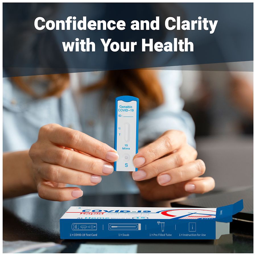 slide 4 of 5, Genabio COVID-19 Rapid Self-Test Kit 1 ea, 1 ct