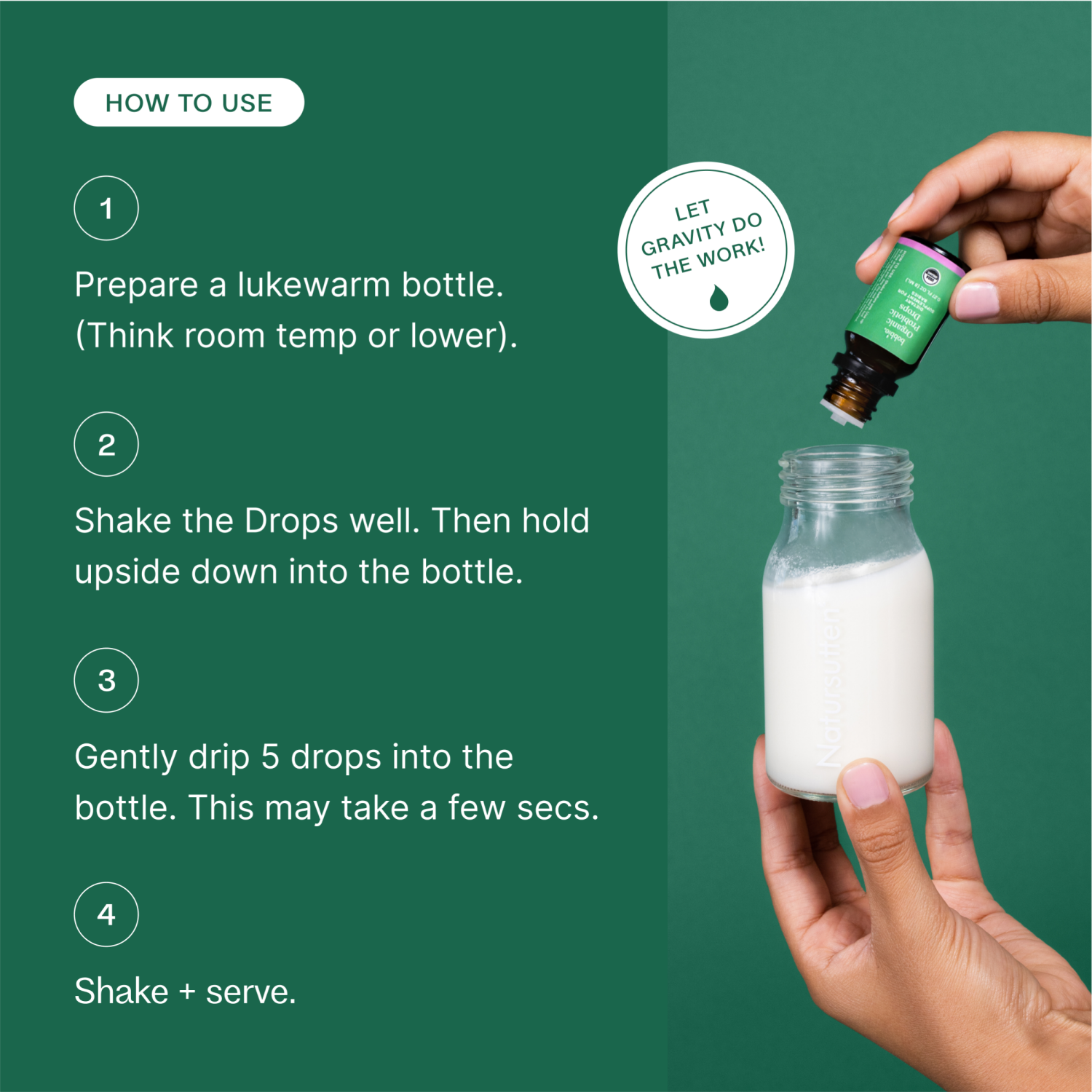 slide 4 of 5, Bobbie Organic Probiotic Drops 8mL, 8 ml