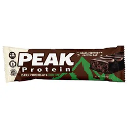 Peak Protein Dark Chocolate Mint 20g Protein Bar