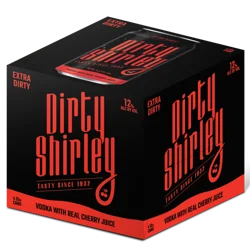 Dirty Shirley Extra Dirty Vodka with Real Cherry Juice 4 - 12 oz Cans
