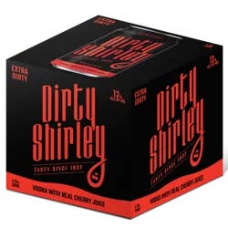 Dirty Shirley Extra Dirty Vodka with Real Cherry Juice 4 - 12 oz Cans