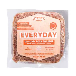 LOTTIES MEATS EVERYDAY GROUND PORK SAUSAGE