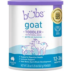 Bubs Goat Toddler Formula