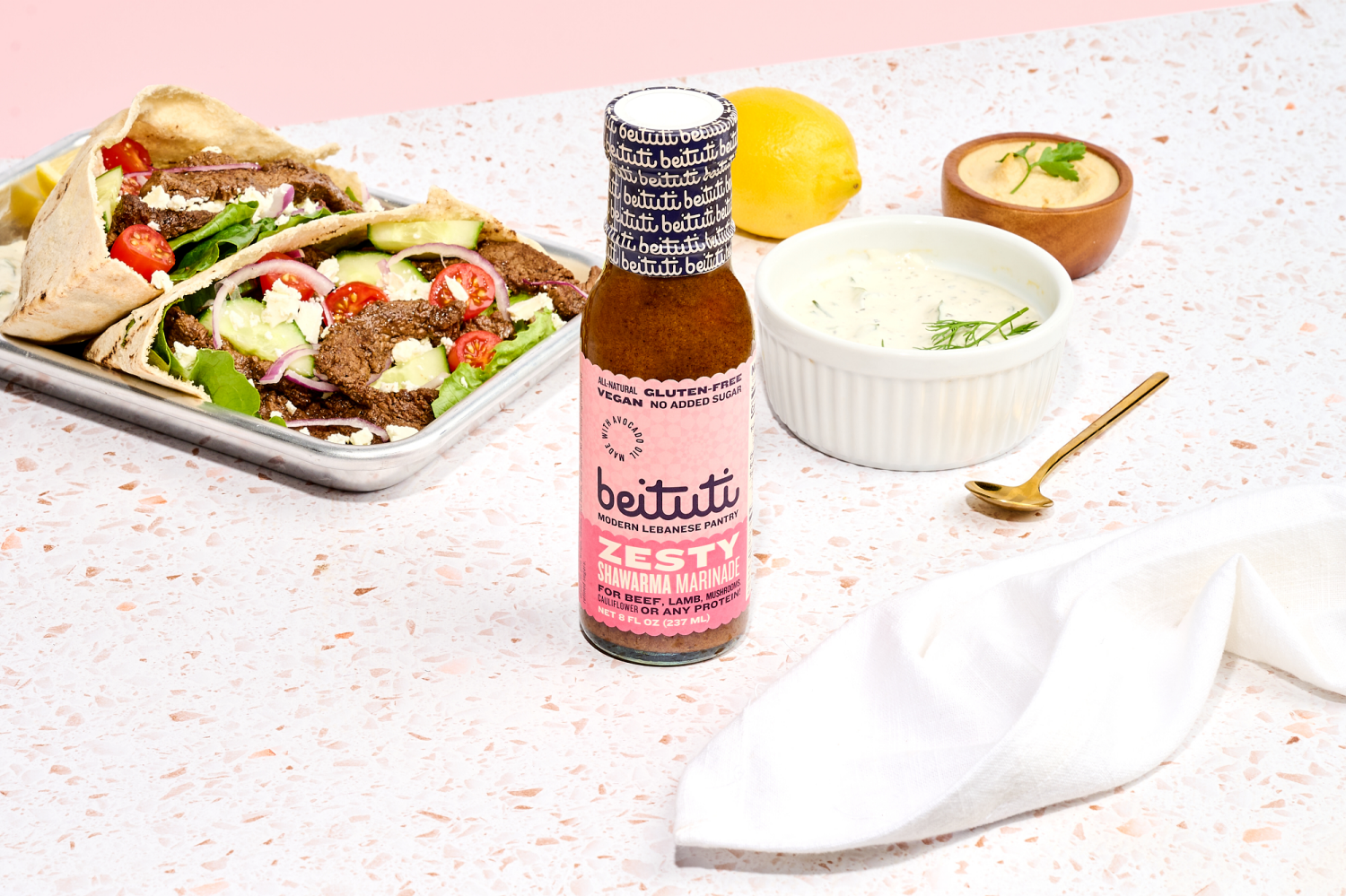 slide 1 of 1, Beituti Zesty Shawarma Marinade, 8 oz