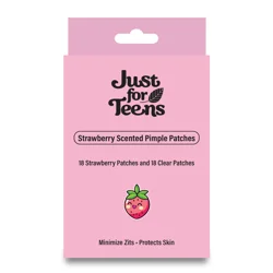 Just for Teens Pimple Patches with Strawberry Scent 36ct