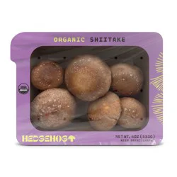 Hedgehog Organic Shiitake Mushrooms